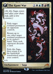 The Kami War // O-Kagachi Made Manifest [Kamigawa: Neon Dynasty Prerelease Promos] MTG Single Magic: The Gathering | Red Claw Gaming