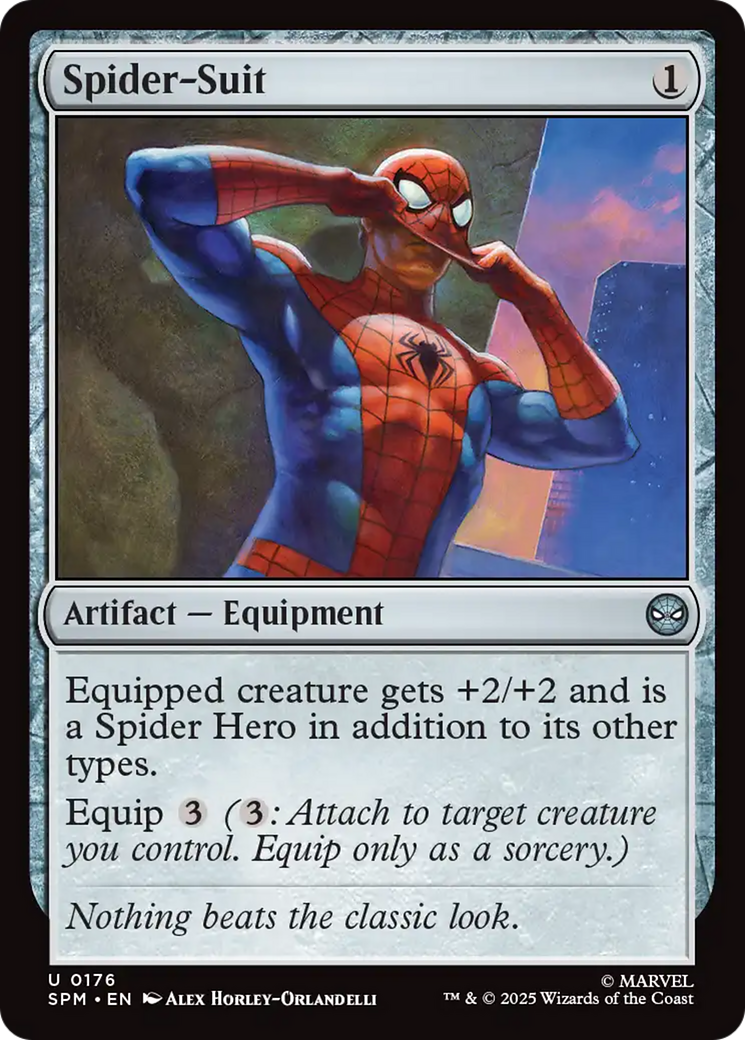 Spider-Suit [Marvel's Spider-Man] MTG Single Magic: The Gathering | Red Claw Gaming