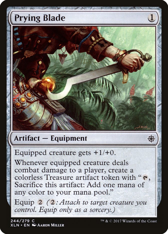 Prying Blade [Ixalan] MTG Single Magic: The Gathering | Red Claw Gaming