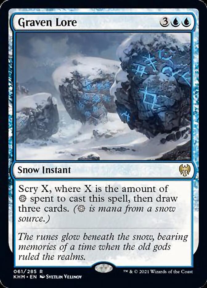 Graven Lore [Kaldheim] MTG Single Magic: The Gathering | Red Claw Gaming