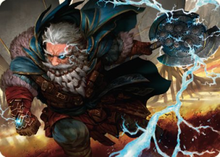 Electrostatic Infantry Art Card [Dominaria United Art Series] MTG Single Magic: The Gathering | Red Claw Gaming