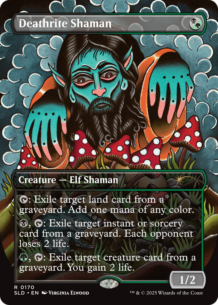 Deathrite Shaman [Secret Lair Drop Series] MTG Single Magic: The Gathering | Red Claw Gaming