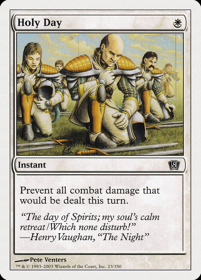 Holy Day [Eighth Edition] MTG Single Magic: The Gathering | Red Claw Gaming