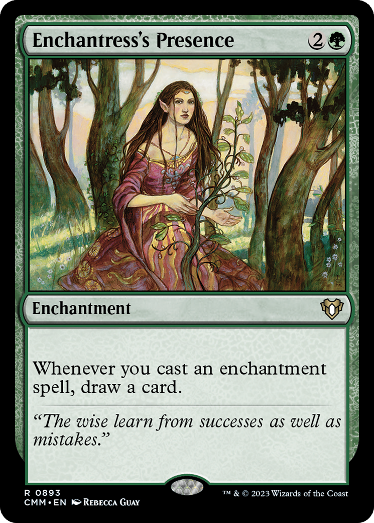 Enchantress's Presence [Commander Masters] MTG Single Magic: The Gathering | Red Claw Gaming