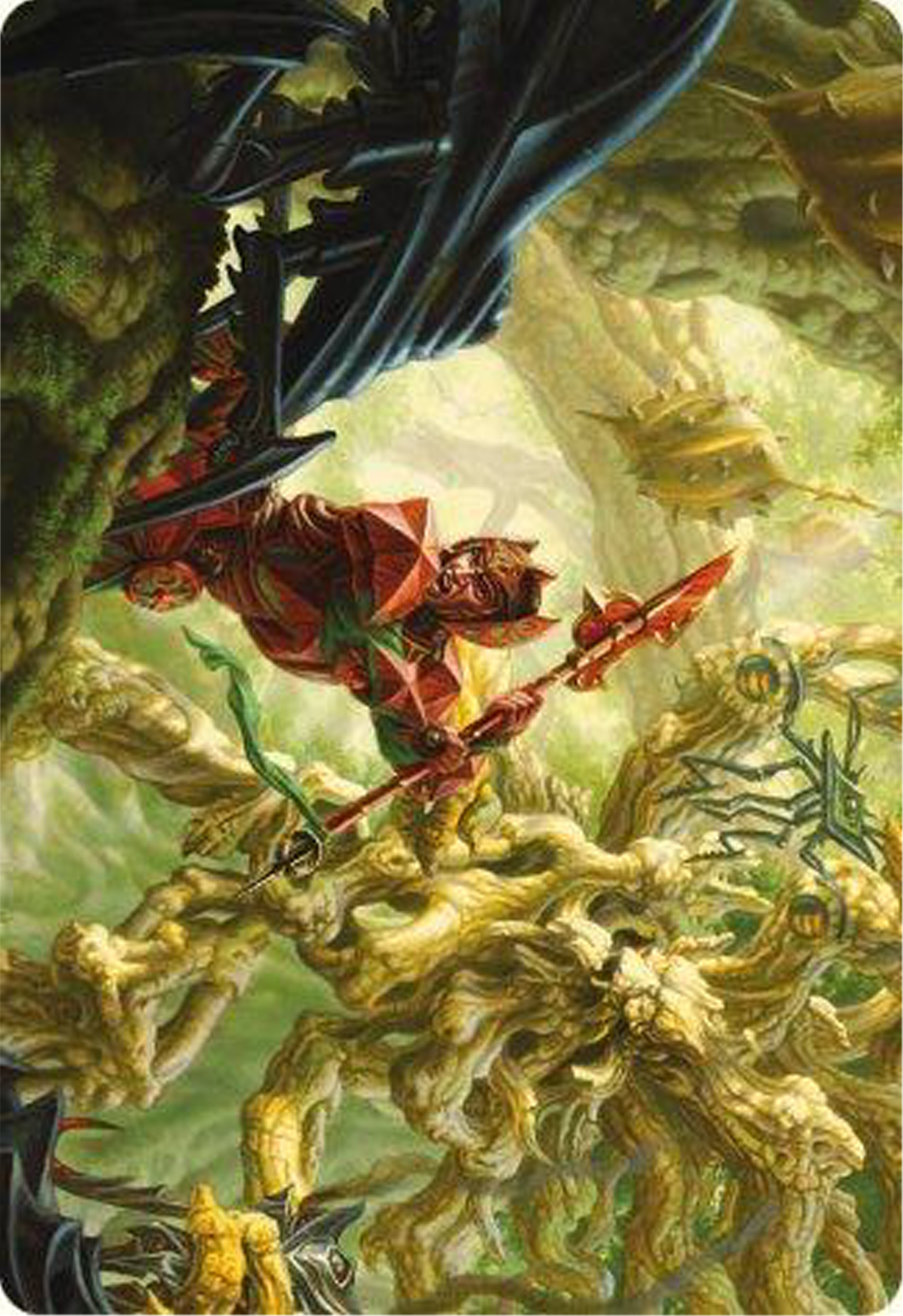 Collective Resistance Art Card [Modern Horizons 3 Art Series] MTG Single Magic: The Gathering    | Red Claw Gaming