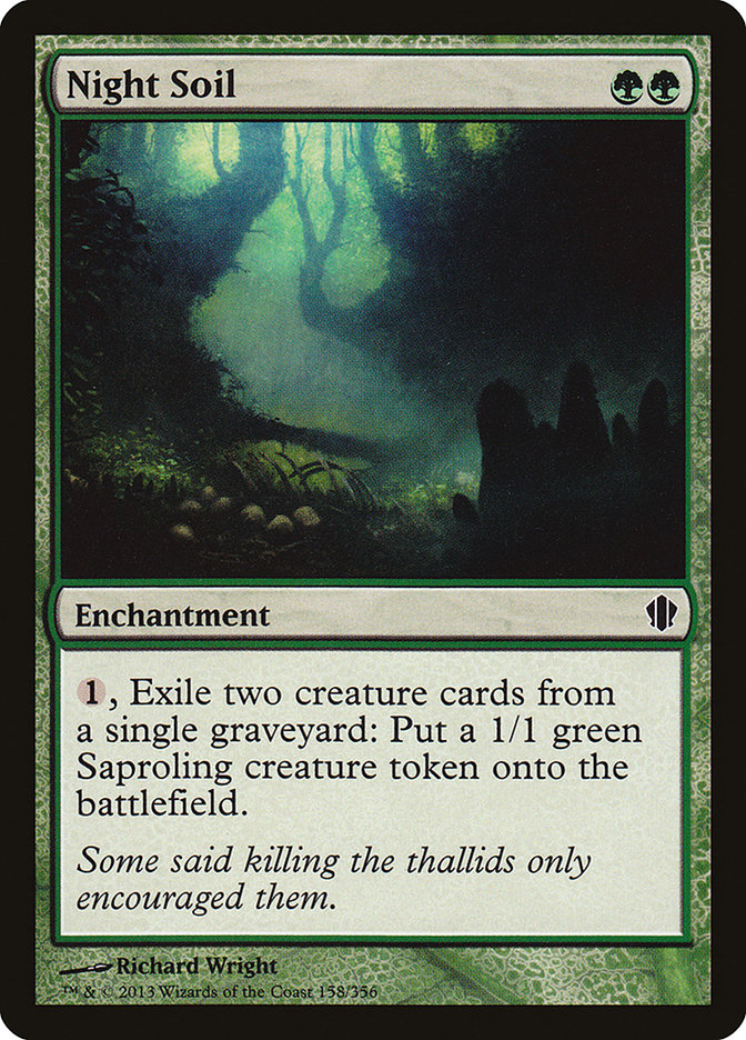 Night Soil [Commander 2013] MTG Single Magic: The Gathering | Red Claw Gaming