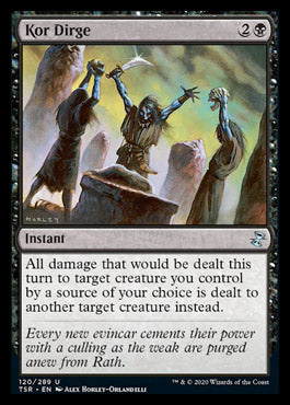 Kor Dirge [Time Spiral Remastered] MTG Single Magic: The Gathering | Red Claw Gaming