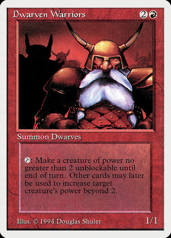 Dwarven Warriors [Summer Magic / Edgar] MTG Single Magic: The Gathering | Red Claw Gaming