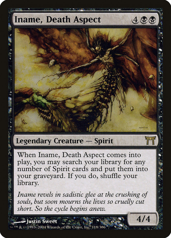 Iname, Death Aspect [Champions of Kamigawa] MTG Single Magic: The Gathering | Red Claw Gaming