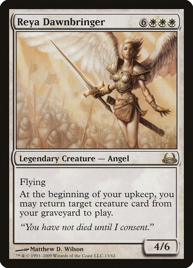 Reya Dawnbringer [Duel Decks: Divine vs. Demonic] MTG Single Magic: The Gathering | Red Claw Gaming