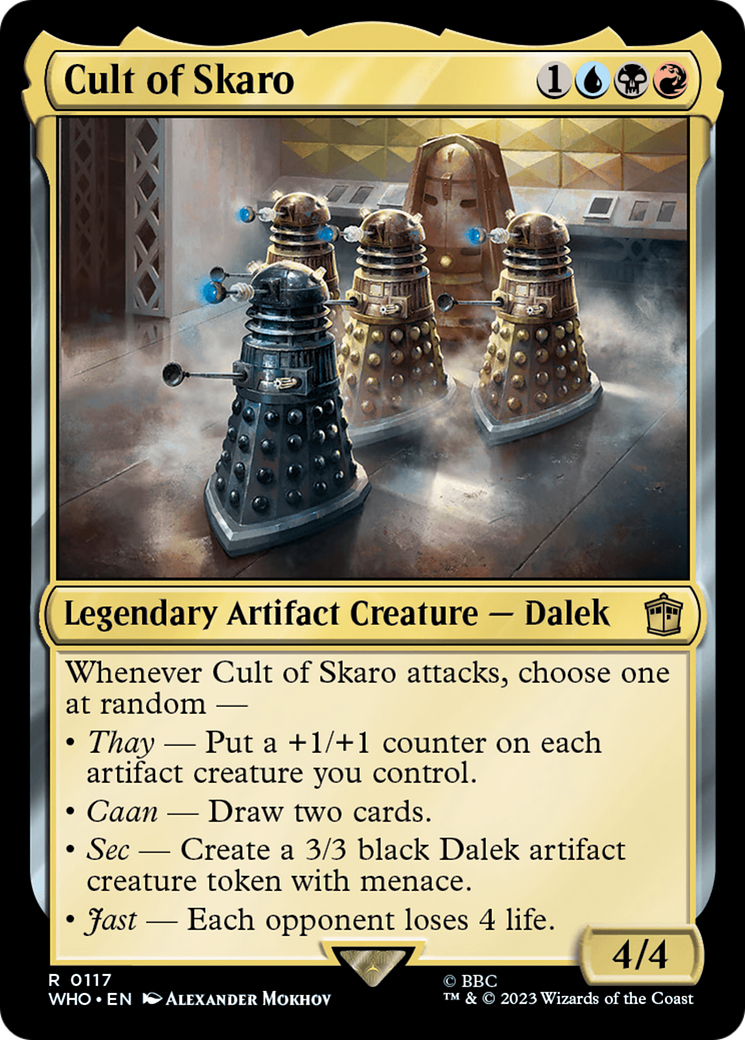 Cult of Skaro [Doctor Who] MTG Single Magic: The Gathering    | Red Claw Gaming