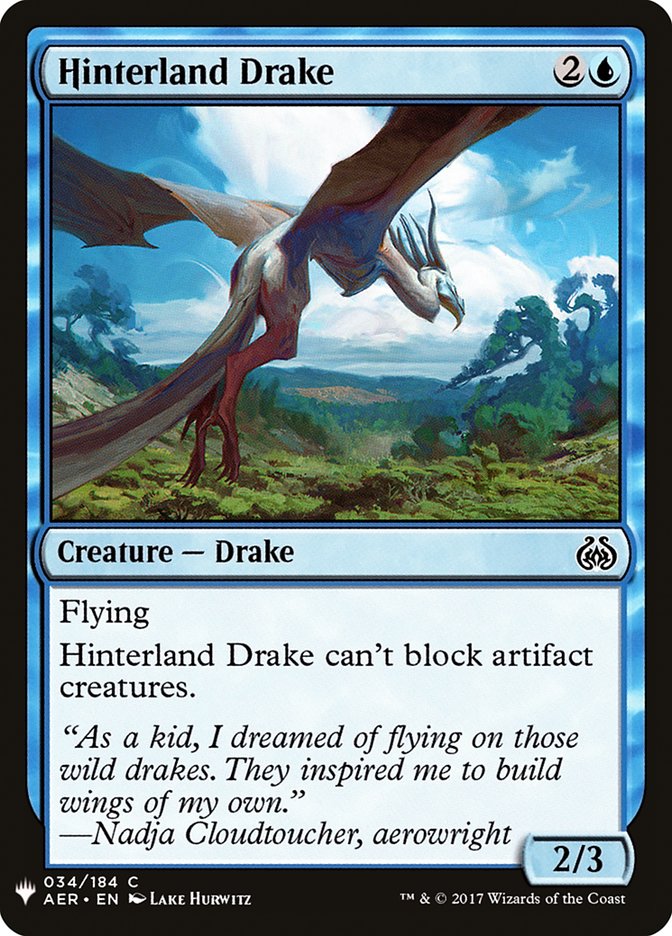 Hinterland Drake [Mystery Booster] MTG Single Magic: The Gathering | Red Claw Gaming
