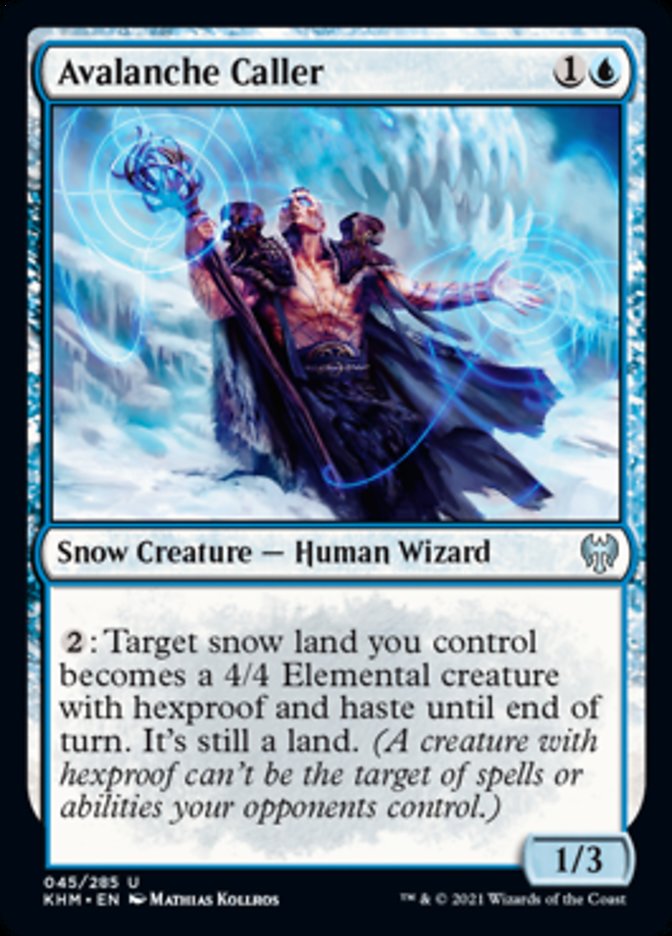 Avalanche Caller [Kaldheim] MTG Single Magic: The Gathering | Red Claw Gaming