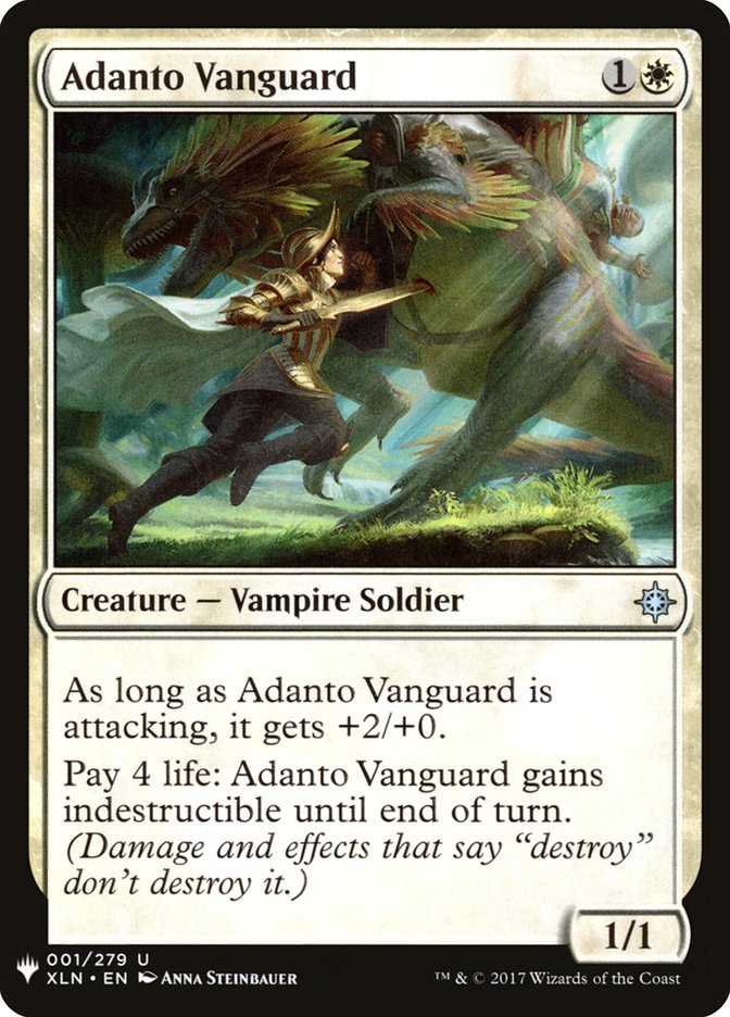 Adanto Vanguard [Mystery Booster] MTG Single Magic: The Gathering | Red Claw Gaming