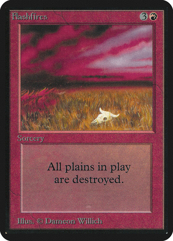 Flashfires [Alpha Edition] MTG Single Magic: The Gathering | Red Claw Gaming