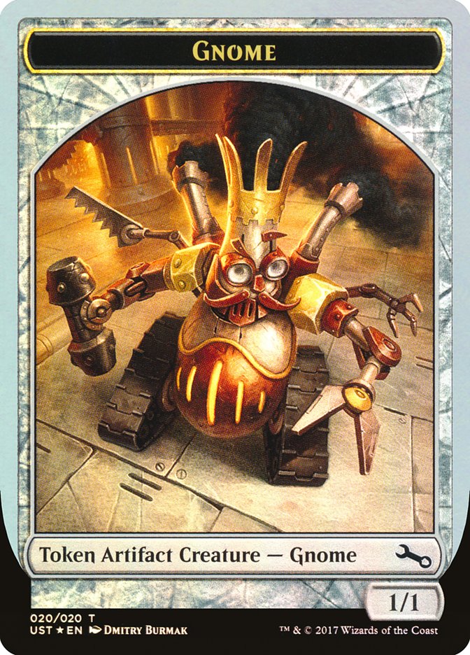 Gnome Token [Unstable Tokens] MTG Single Magic: The Gathering | Red Claw Gaming