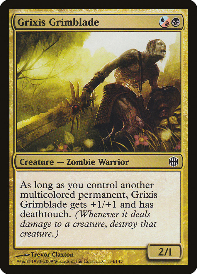 Grixis Grimblade [Alara Reborn] MTG Single Magic: The Gathering | Red Claw Gaming