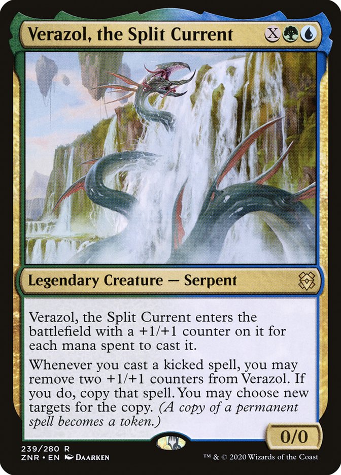 Verazol, the Split Current [Zendikar Rising] MTG Single Magic: The Gathering | Red Claw Gaming
