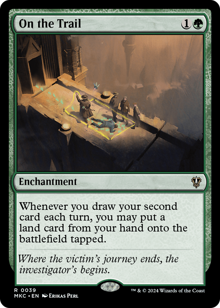 On the Trail [Murders at Karlov Manor Commander] MTG Single Magic: The Gathering | Red Claw Gaming