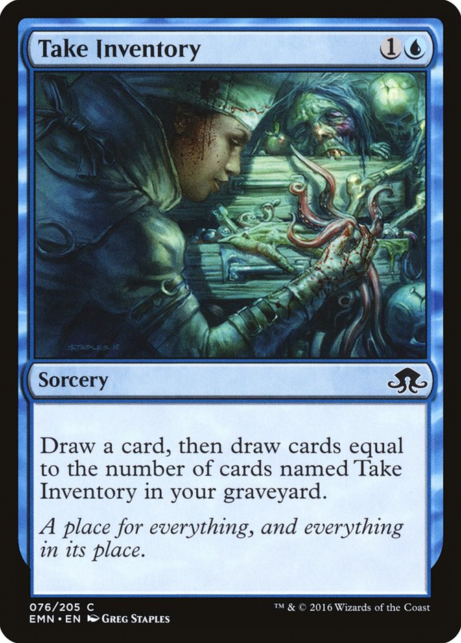 Take Inventory [Eldritch Moon] MTG Single Magic: The Gathering | Red Claw Gaming
