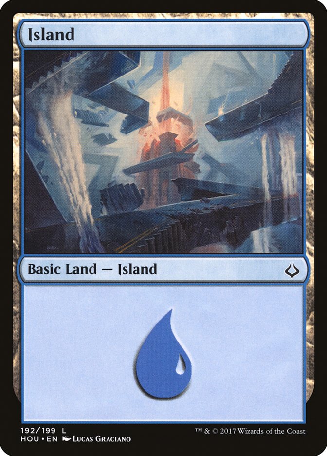 Island (192) [Hour of Devastation] MTG Single Magic: The Gathering | Red Claw Gaming