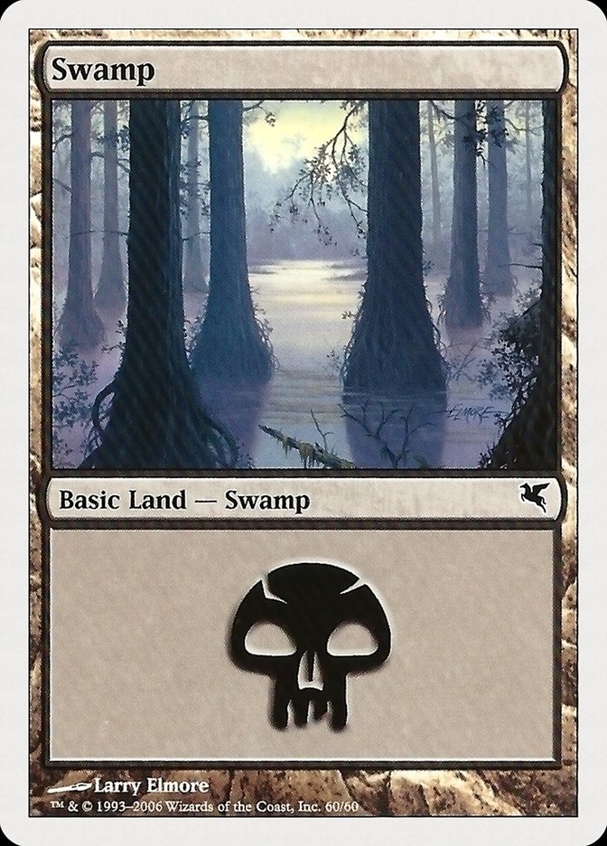 Swamp (60) [Hachette UK] MTG Single Magic: The Gathering | Red Claw Gaming