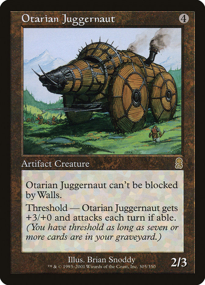 Otarian Juggernaut [Odyssey] MTG Single Magic: The Gathering | Red Claw Gaming