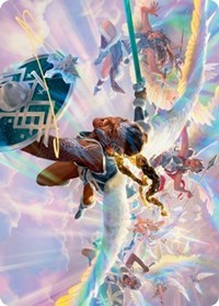 Starnheim Unleashed Art Card (Gold-Stamped Signature) [Kaldheim Art Series] MTG Single Magic: The Gathering | Red Claw Gaming