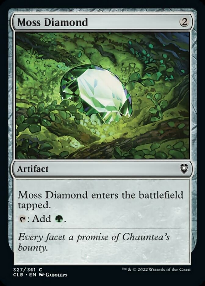 Moss Diamond [Commander Legends: Battle for Baldur's Gate] MTG Single Magic: The Gathering | Red Claw Gaming