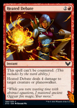 Heated Debate [Strixhaven: School of Mages] MTG Single Magic: The Gathering | Red Claw Gaming