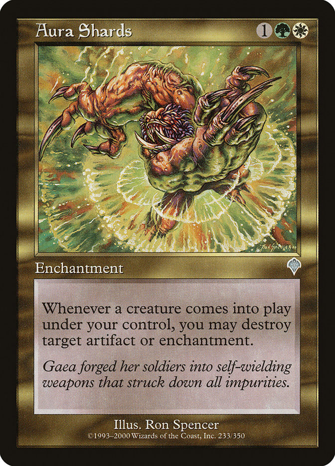Aura Shards [Invasion] MTG Single Magic: The Gathering | Red Claw Gaming