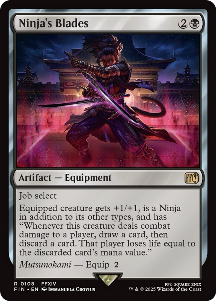 Ninja's Blades [FINAL FANTASY] MTG Single Magic: The Gathering | Red Claw Gaming