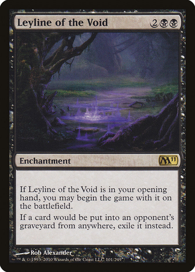 Leyline of the Void [Magic 2011] MTG Single Magic: The Gathering | Red Claw Gaming