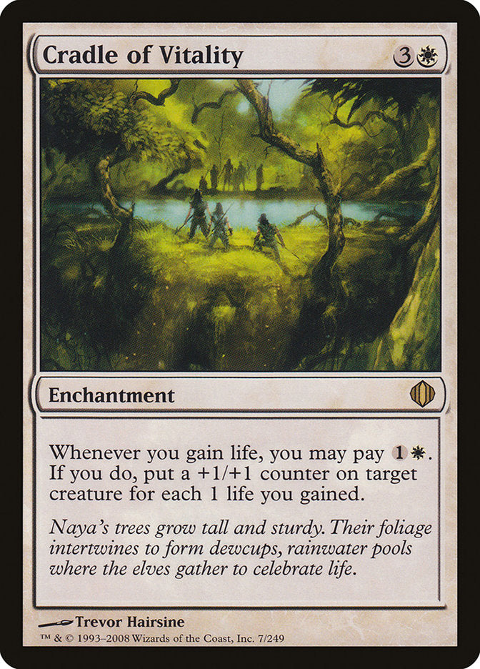 Cradle of Vitality [Shards of Alara] MTG Single Magic: The Gathering | Red Claw Gaming