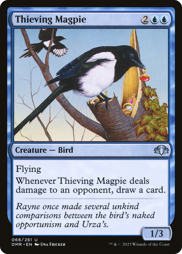 Thieving Magpie [Dominaria Remastered] MTG Single Magic: The Gathering | Red Claw Gaming