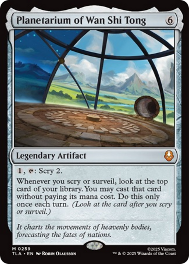 Planetarium of Wan Shi Tong [Avatar: The Last Airbender] MTG Single Magic: The Gathering | Red Claw Gaming