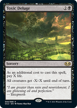 Toxic Deluge [Commander Collection: Black] MTG Single Magic: The Gathering | Red Claw Gaming