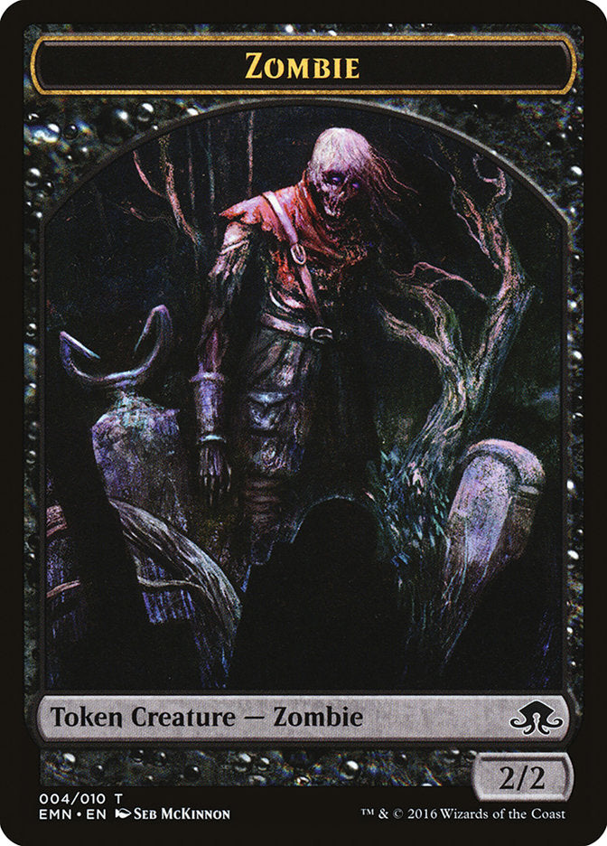 Zombie Token (004/010) [Eldritch Moon Tokens] MTG Single Magic: The Gathering | Red Claw Gaming