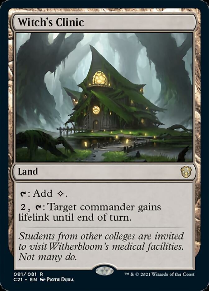 Witch's Clinic [Commander 2021] MTG Single Magic: The Gathering | Red Claw Gaming