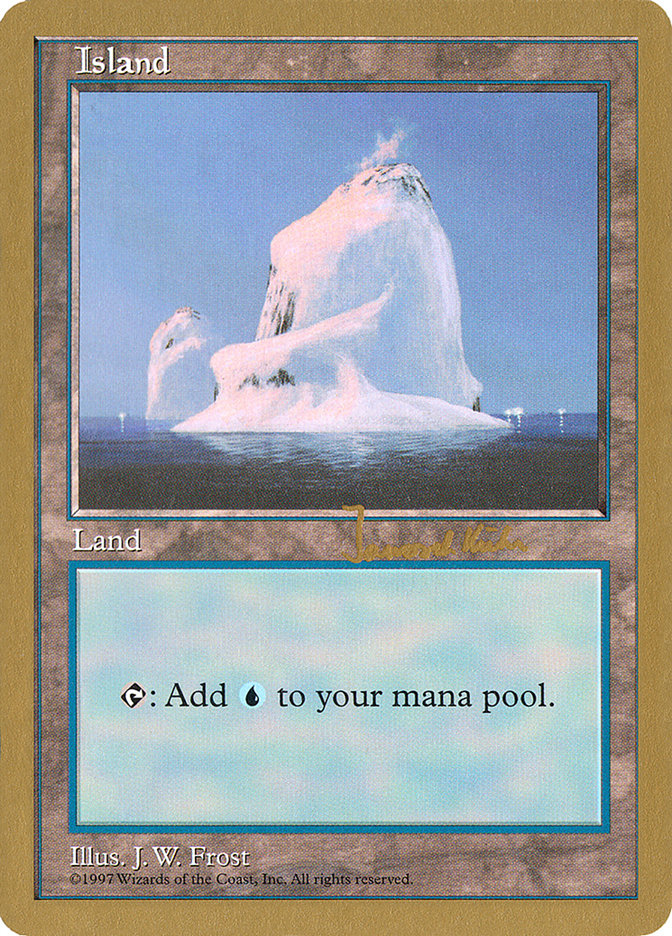 Island (jk437) (Janosch Kuhn) [World Championship Decks 1997] MTG Single Magic: The Gathering | Red Claw Gaming