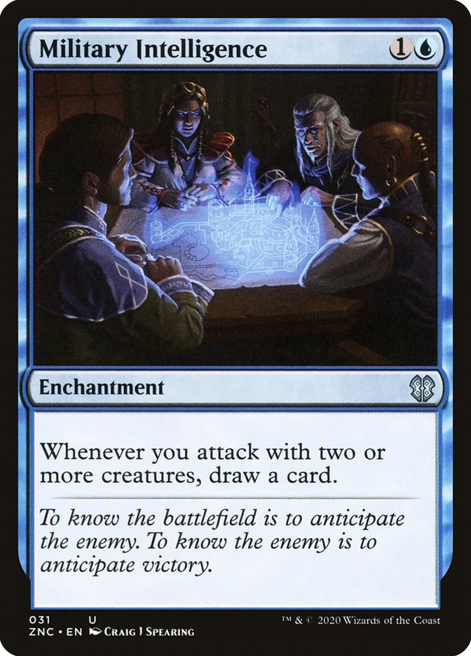 Military Intelligence [Zendikar Rising Commander] MTG Single Magic: The Gathering | Red Claw Gaming