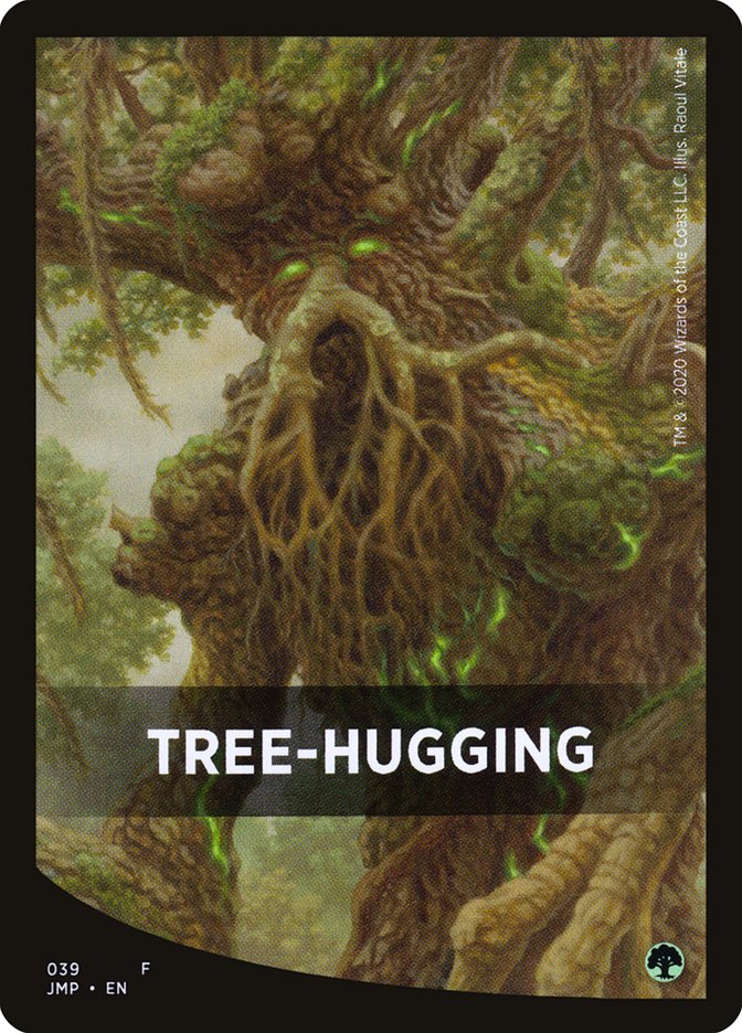 Tree-Hugging Theme Card [Jumpstart Front Cards] MTG Single Magic: The Gathering | Red Claw Gaming