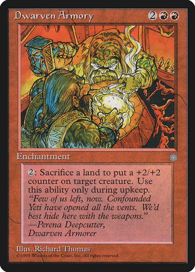 Dwarven Armory [Ice Age] MTG Single Magic: The Gathering | Red Claw Gaming