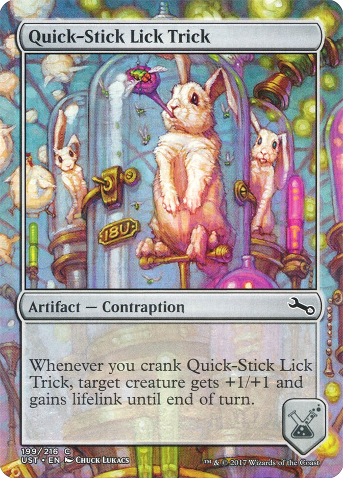 Quick-Stick Lick Trick [Unstable] MTG Single Magic: The Gathering | Red Claw Gaming