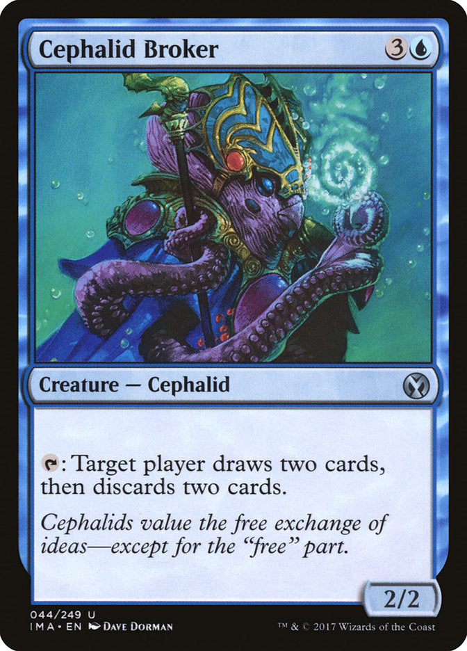 Cephalid Broker [Iconic Masters] MTG Single Magic: The Gathering | Red Claw Gaming