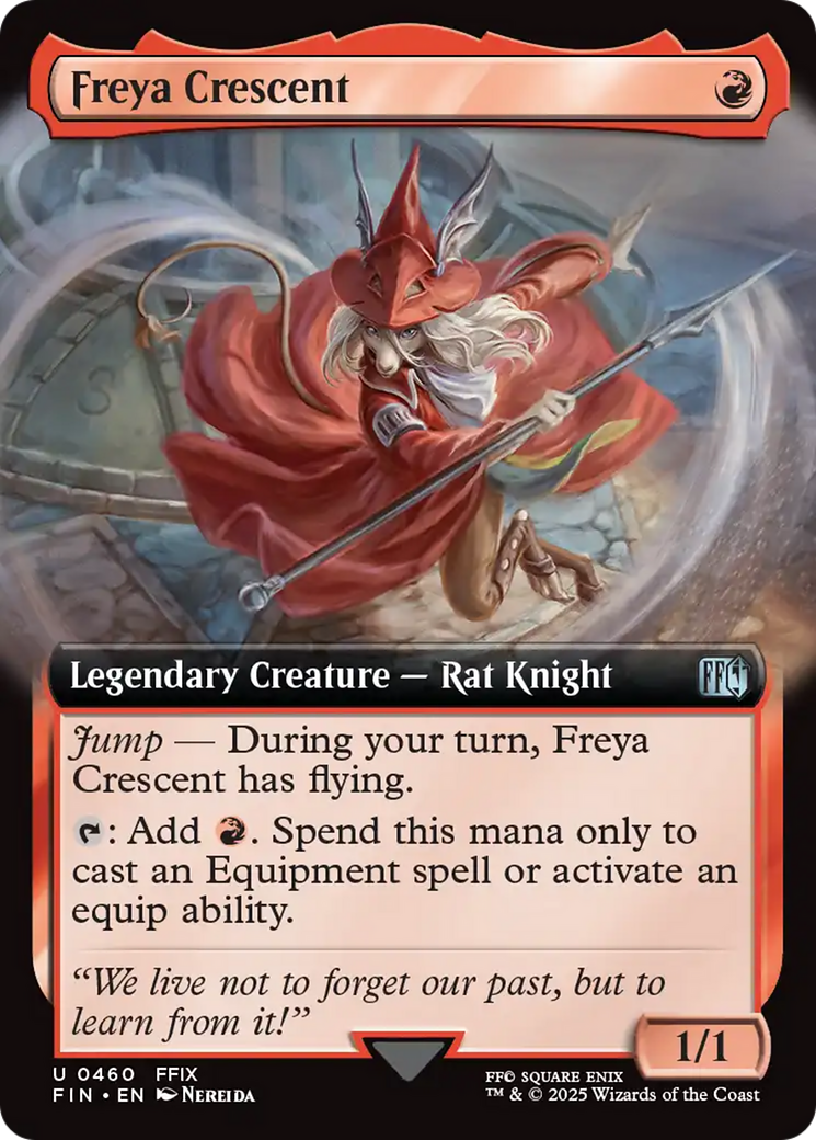Freya Crescent (Extended Art) [FINAL FANTASY] MTG Single Magic: The Gathering | Red Claw Gaming
