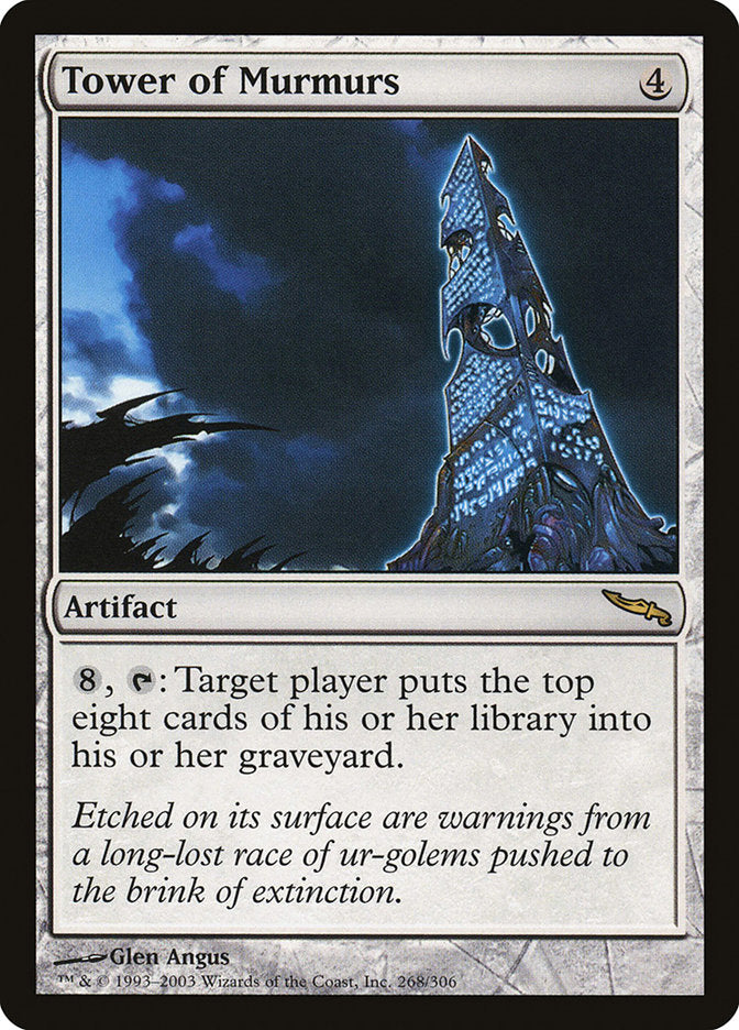 Tower of Murmurs [Mirrodin] MTG Single Magic: The Gathering | Red Claw Gaming