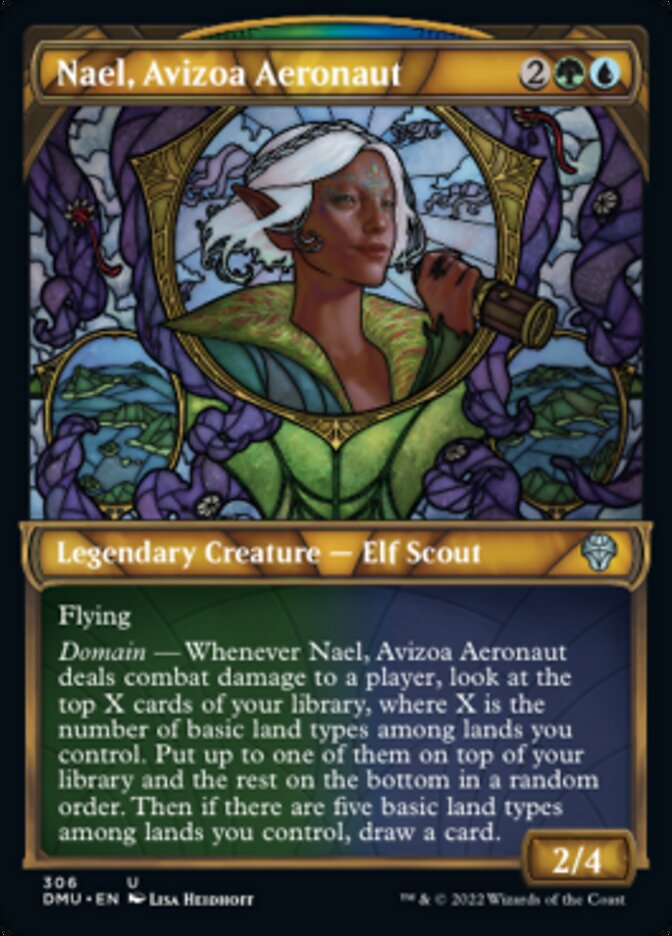 Nael, Avizoa Aeronaut (Showcase) [Dominaria United] MTG Single Magic: The Gathering | Red Claw Gaming