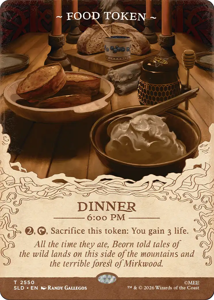 Food Token (2550) [Secret Lair Drop Series] | Red Claw Gaming