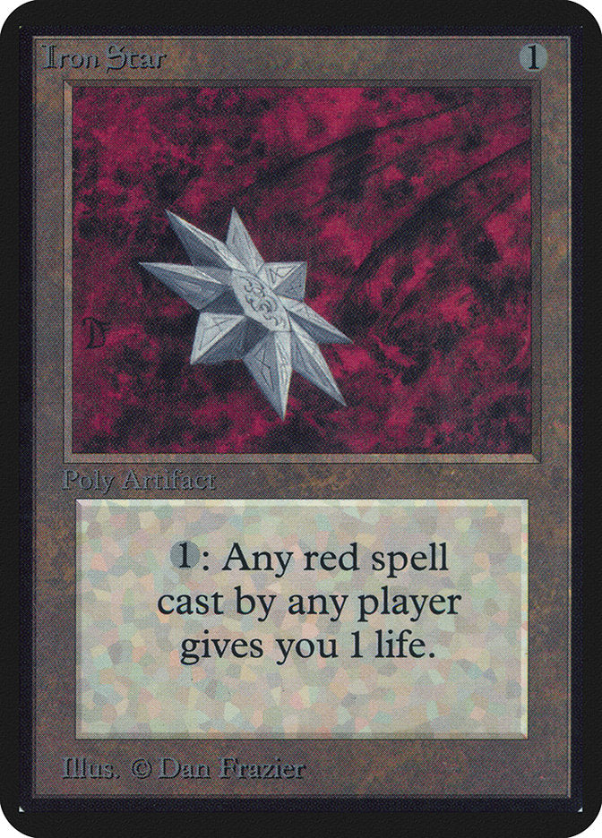 Iron Star [Alpha Edition] MTG Single Magic: The Gathering | Red Claw Gaming